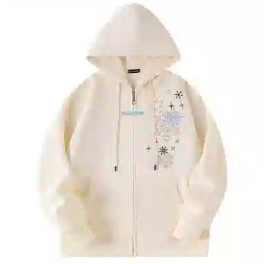 大卫贝肯 美式高街复古品牌印花百搭日常通勤潮流时尚小众套头连帽卫衣 男女同款