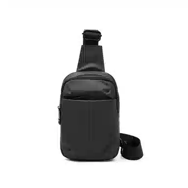 老人头 百搭休闲轻便通勤单肩旅游骑行包 人造革 胸包 男女同款情侣款 多色