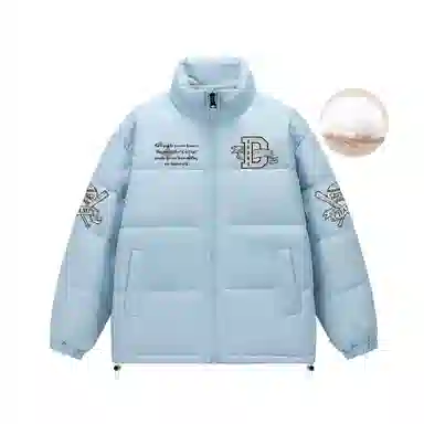 DOENU Retro Logo Puffer Jacket