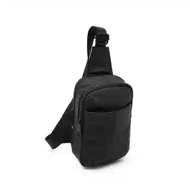 老人头 百搭休闲轻便通勤单肩旅游骑行包 人造革 胸包 男女同款情侣款 多色