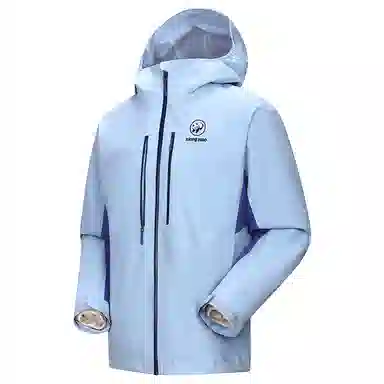 熊猫  自在玩系列 户外徒步硬核防护防水透湿防风耐磨蓄温保暖抓绒内胆透气  徒步户外远足 防水防风透气耐磨保暖冲锋衣 男女同款