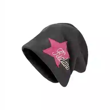 恩僾德 纯棉百搭美式学院风堆堆帽小众潮星星包头护耳 涤纶 绒线帽 男女同款情侣款