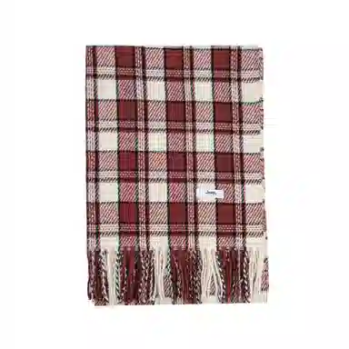 Jeep Tassel Houndstooth Scarf