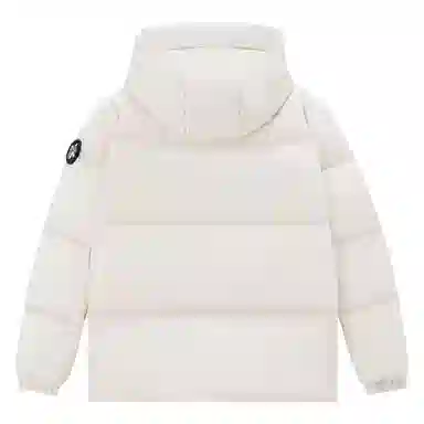 XINYINSU Retro Butterfly Letter Patch Down Jacket