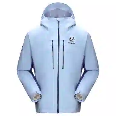 熊猫  自在玩系列 户外徒步硬核防护防水透湿防风耐磨蓄温保暖抓绒内胆透气  徒步户外远足 防水防风透气耐磨保暖冲锋衣 男女同款