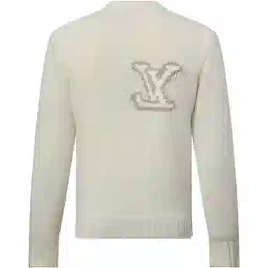 Louis Vuitton SS26 Logo Embroidered Sweater