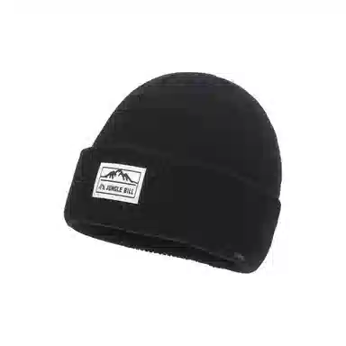 恩僾德 秋冬季瓜皮帽男款针织帽子户外骑行保暖护小众百搭高颜值防寒显脸小毛线冷帽 腈纶 绒线帽 男女同款情侣款