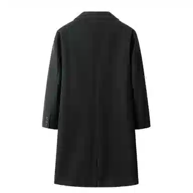 大卫贝肯 美式经典复古中长款过膝高级感时尚百搭宽松大衣 男女同款