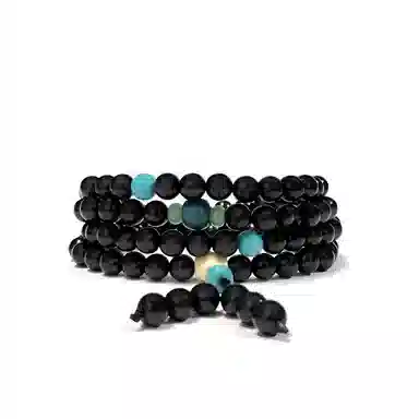 【消除108种烦恼】 琉堇 财神庙已祝*考试考研上岸转运文玩盘串 事业有成财源滚滚小众多圈叠戴佛珠链#好运 菩提根 手串 男女同款情侣款