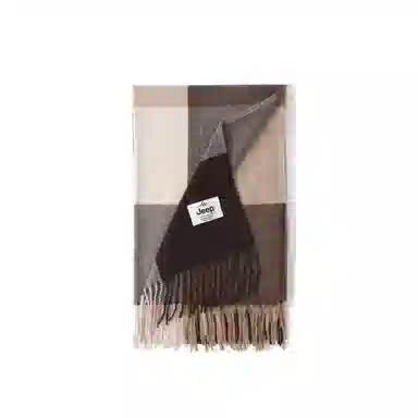 Jeep Colorblock Plaid Scarf