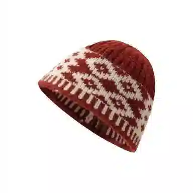 Enyide Vintage Quilted Knit Beanie