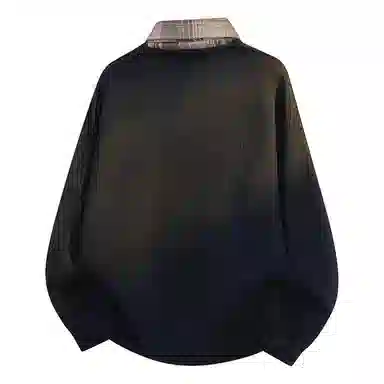 D&W Layered Shirt Sweater