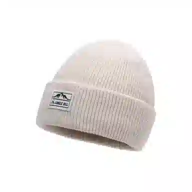 恩僾德 秋冬季瓜皮帽男款针织帽子户外骑行保暖护小众百搭高颜值防寒显脸小毛线冷帽 腈纶 绒线帽 男女同款情侣款