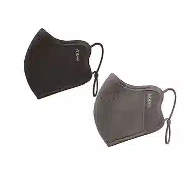 冠辉 冬季保暖透气口罩女加厚防风护耳套御寒户外骑车防冻脸罩持久蓄热透气柔软 锦纶 防晒面罩 男女同款情侣款