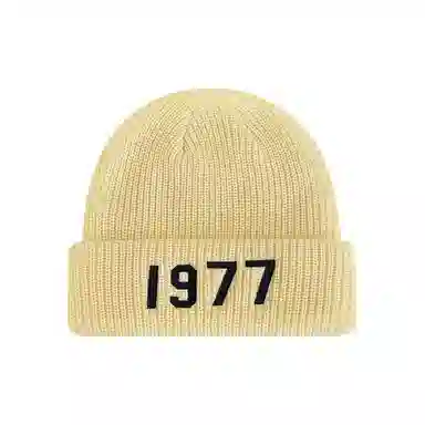 恩僾德 日系可爱小熊耳小众百搭高颜值帽子女冬季显脸小鹿角米色百搭保暖护耳针织帽 涤纶 绒线帽 男女同款情侣款