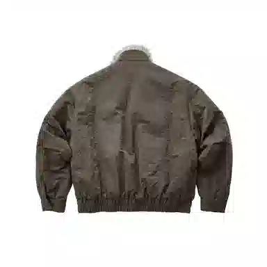 BENMYSHOWER Vintage Deconstructed Reversible Jacket