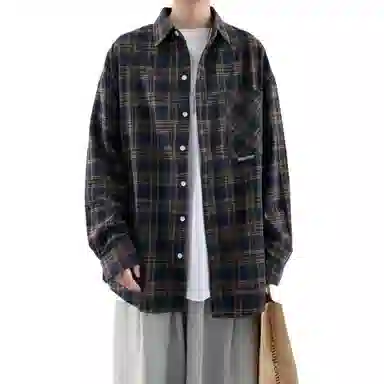 TFU Plaid Cardigan