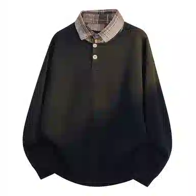 D&W Layered Shirt Sweater