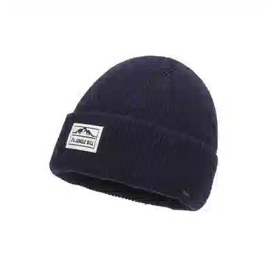 恩僾德 秋冬季瓜皮帽男款针织帽子户外骑行保暖护小众百搭高颜值防寒显脸小毛线冷帽 腈纶 绒线帽 男女同款情侣款