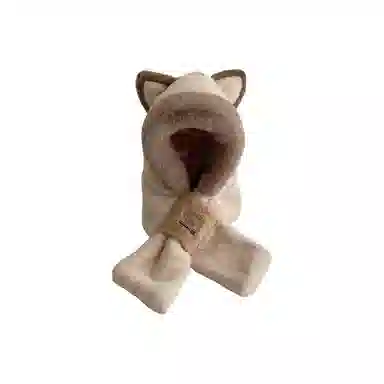 恩僾德 可爱显脸小高颜值加厚保暖 聚酯纤维 斗篷帽 男女同款情侣款