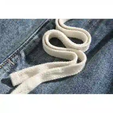 【dme】 潮流美式复古水洗宽松直筒裤潮牌高街百搭中性做旧休闲裤浅色系牛仔裤 男女同款