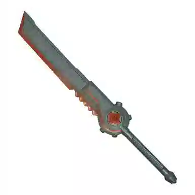 欧洛伊 机甲大刀 炫酷帅气近战武器游戏道具收藏级工艺品 可收藏把玩不可开刃 其他静态模型