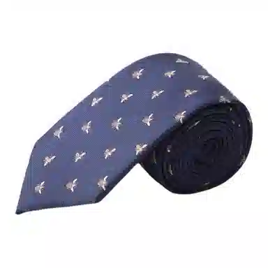 红豆 精致图案 商务独特高端品质经典舒适柔软质感优雅潮流简约设计时尚 涤纶 领带 男款