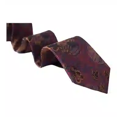 红豆 时尚经典款休闲随性洒脱独特印花 涤纶 领带 男款