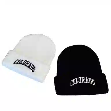 艾佳微 复古休闲时尚百搭通勤保暖户外防风防寒 腈纶 绒线帽 男女同款情侣款