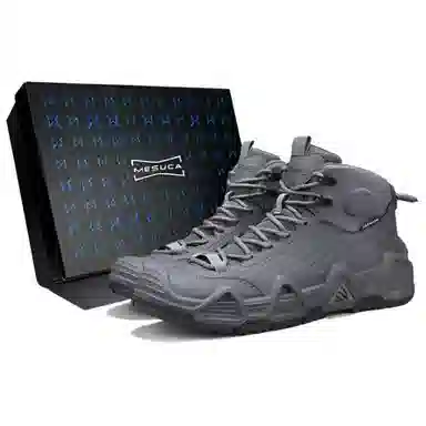 MESUCA Leather Mid-Top Hiking Boots