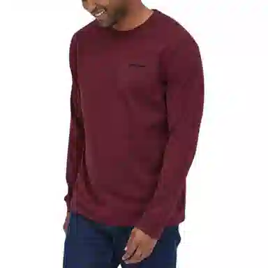 patagonia Line Logo Ridge Long-Sleeve Responsibili-Tee LogoT