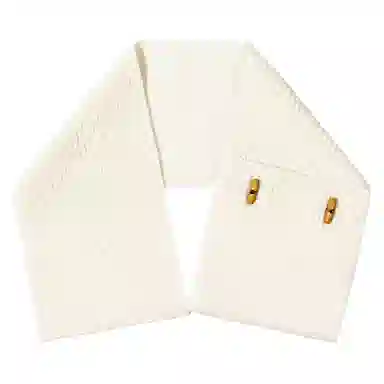 Yimi Huasha Vintage Toggle Wool Neck Warmer