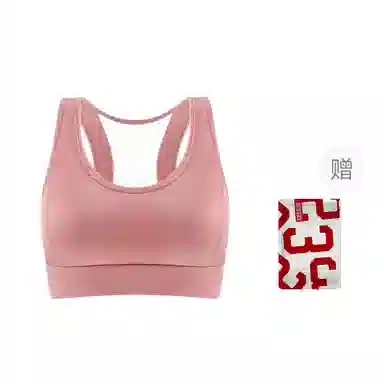 二三二三 高强度防震运动聚拢塑形透气美背舒适亲肤柔软轻盈自带胸垫外穿内搭背心瑜伽普拉提健走休闲跑步健身文胸 女款