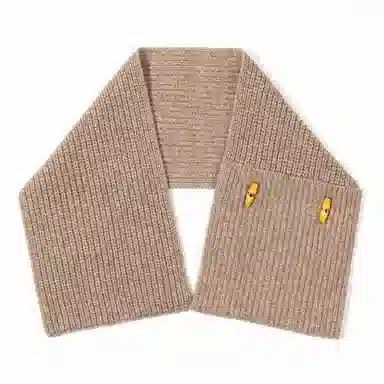 Yimi Huasha Vintage Toggle Wool Neck Warmer