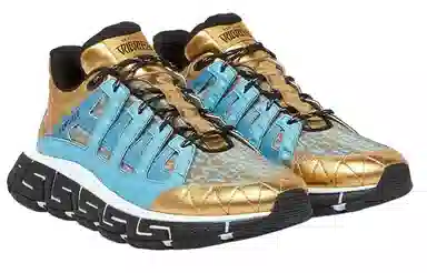 Versace Trigreca Blue Gold