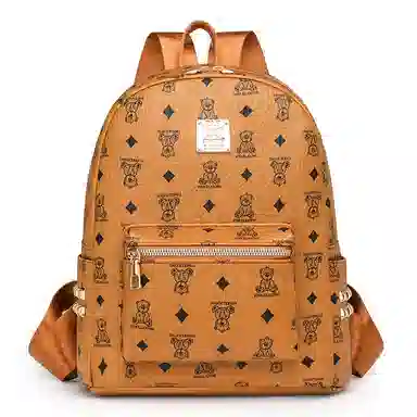 BARNHORST Bear Print Backpack