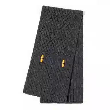 Yimi Huasha Vintage Toggle Wool Neck Warmer