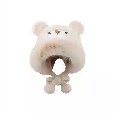 恩僾德 卡通可爱加厚保暖 聚酯纤维 绒线帽 男女同款情侣款