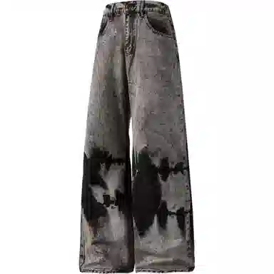 PAINT STAIN Denim Pants