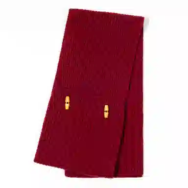 Yimi Huasha Vintage Toggle Wool Neck Warmer