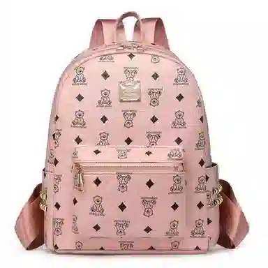 BARNHORST Bear Print Backpack