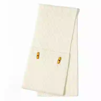 Yimi Huasha Vintage Toggle Wool Neck Warmer