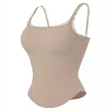 二三二三 轻薄温暖蕾丝优雅打底衣吸汗透气亲肤柔软运动衣日常通勤跑步健身瑜伽舞蹈骑行衣背心 女款