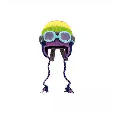 恩僾德 日系可爱针织小众高颜值显脸小保暖骑车小众百搭护耳潮流 聚酯纤维 雷锋帽 男女同款情侣款