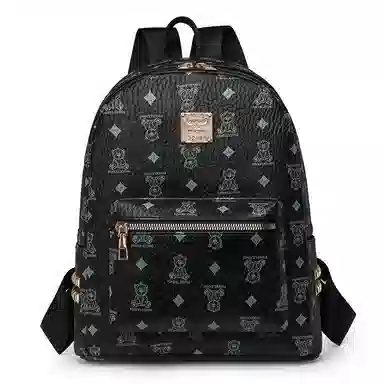 BARNHORST Bear Print Backpack