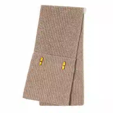 Yimi Huasha Vintage Toggle Wool Neck Warmer