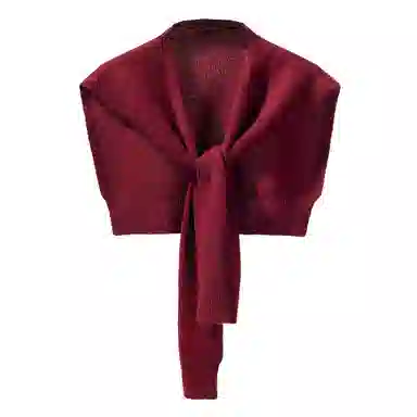 一米画纱 青春洋气细腻针织防风保暖空调护肩搭肩多功能出游拍照凹造型百搭 绵羊毛 披肩 男女同款情侣款