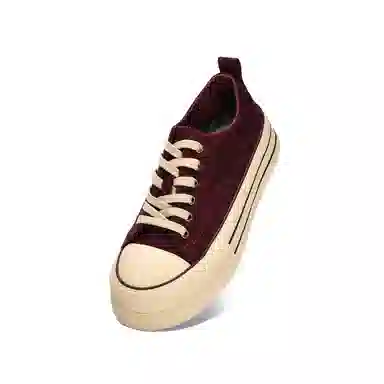 MISTERY Canvas Low Top Sneakers
