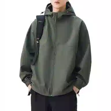 纯团  户外登山服美式工装夹克外套潮牌徒步  防水防风冲锋衣 男女同款