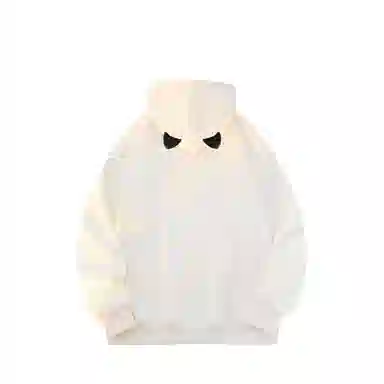 Duoyi Hooded Down Pullover Black Cat Logo